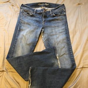 American Eagle slim bootcut stretch jeans